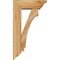 Ekena Millwork Imperial Traditional Rough Sawn Bracket w/ Offset Brace, Western Red Cedar, 6"W x 16"D x 28"H BKT0604X16X28IMP01RWR - alternate 3